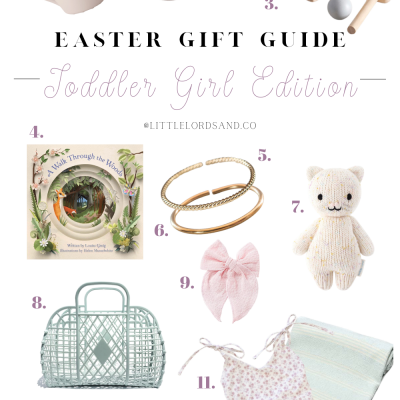 Easter Gift Guide for Toddler Girls